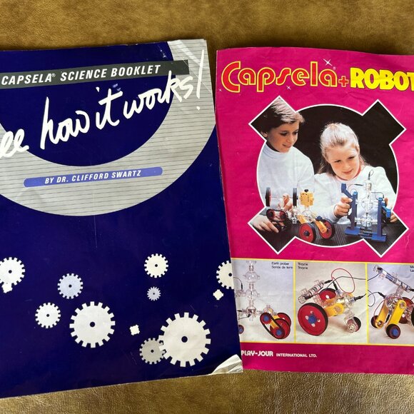 Vintage Capsela Motorized Land and Water Models, Capsela+ Robot 450 - Picture 5 of 8